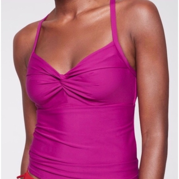 Athleta Other - Athleta Twist Up Underwire Swim Tankini